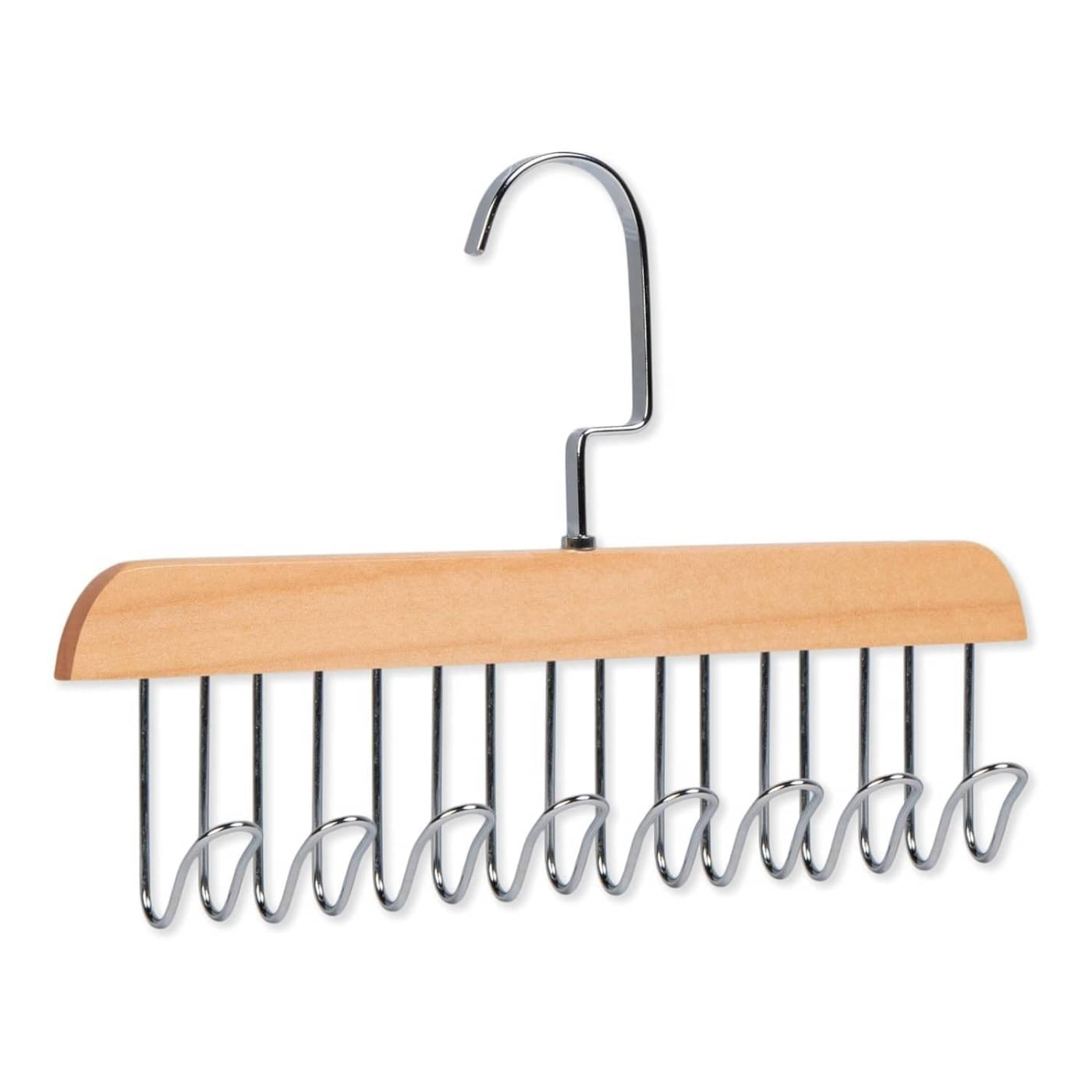 Wooden Hanger for Clothes Hanging, Hangers for Wardrobe and Cupboard, 8 Hook Adjustable Clothes Hanger for Lingerie, Belt, Scarf, Tie, Garments and Accessories     			Wooden Hanger for Clothes Hanging, Hangers for Wardrobe and Cupboard, 8 Hook Adjustable Clothes Hanger for Lingerie, Belt, Scarf, Tie, Garments and Accessories