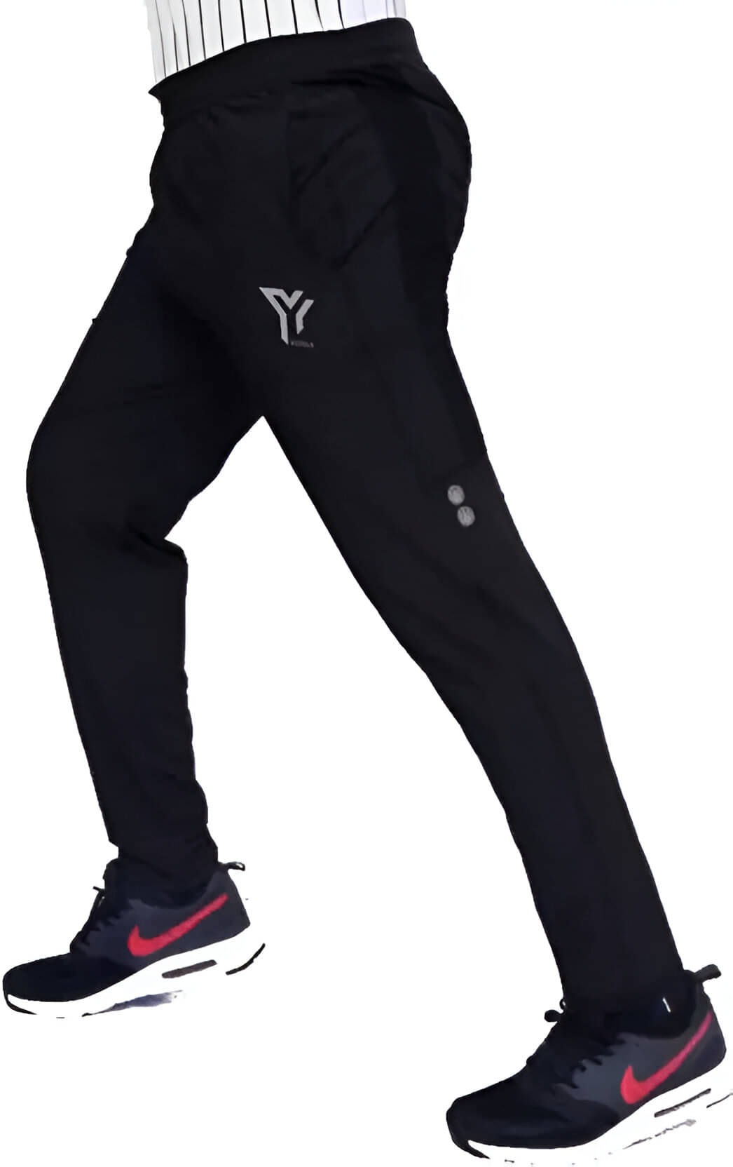     			YUNEK Black Polyester Men's Trackpants ( Pack of 1 )