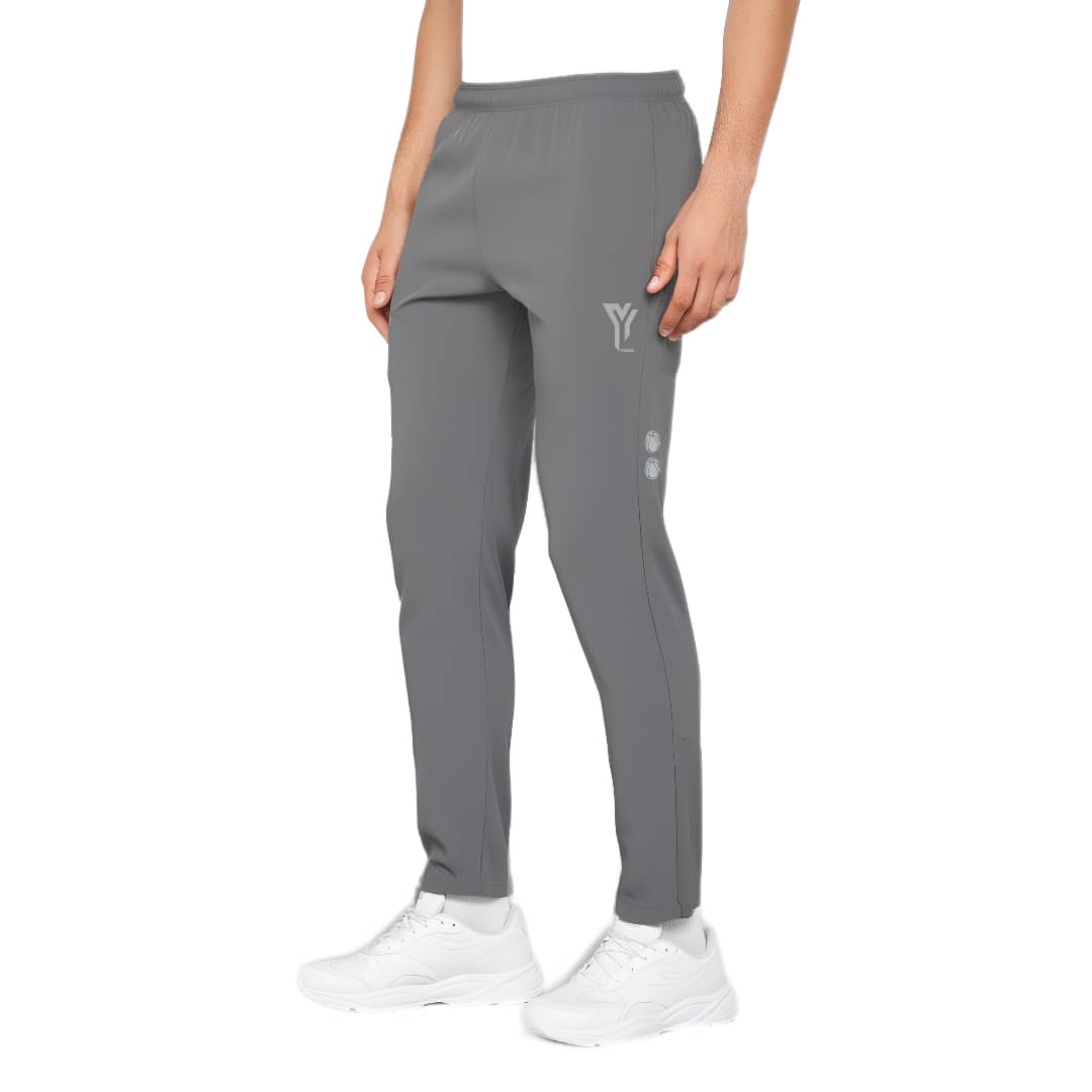     			YUNEK Grey Polyester Men's Trackpants ( Pack of 1 )