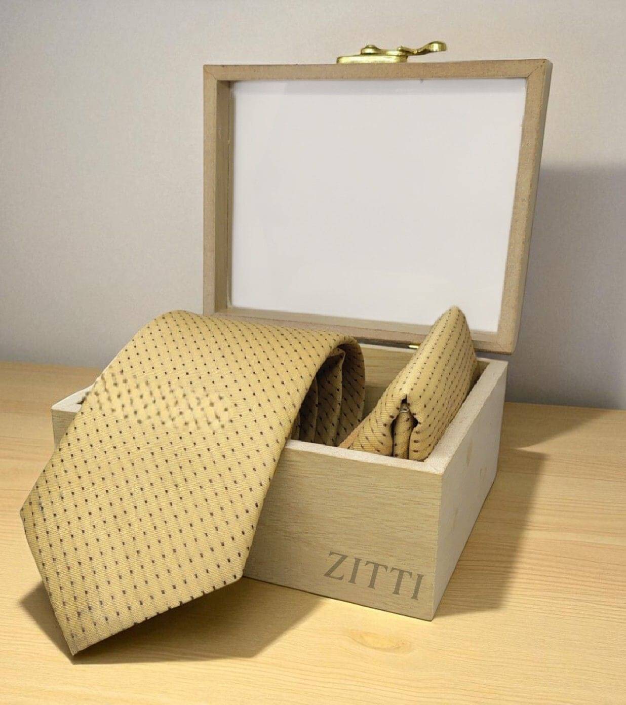 ZITTI Beige Abstract Silk Combo ZITTI Beige Abstract Silk Combo