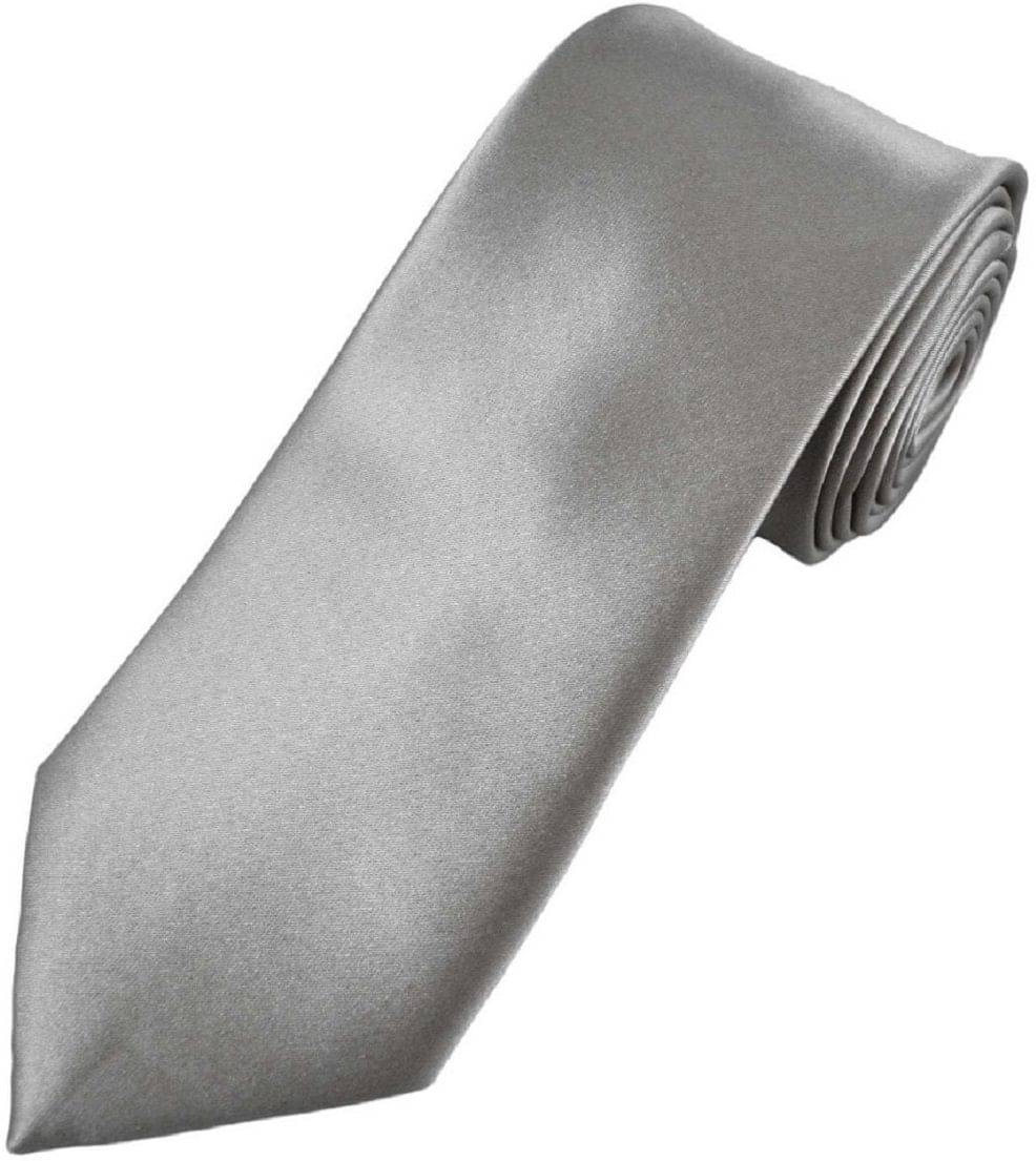     			ZITTI Gray Plain Silk Combo
