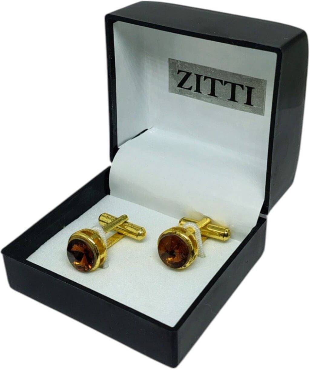     			ZITTI’s 24K Gold Plated Cufflinks