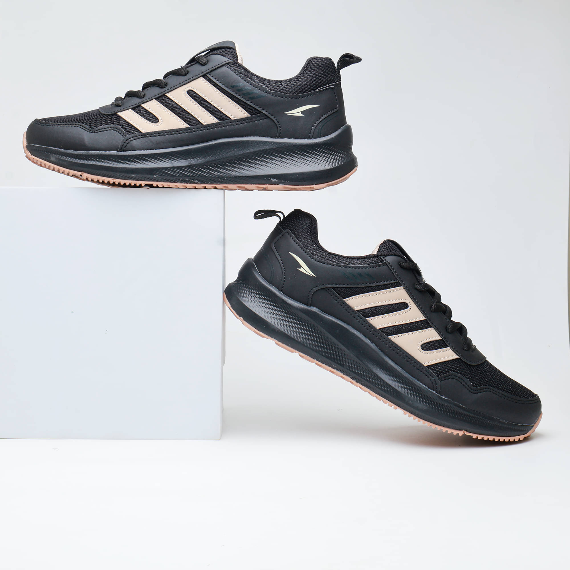     			ASIAN BOSS-32 Beige Men's Sports Running Shoes