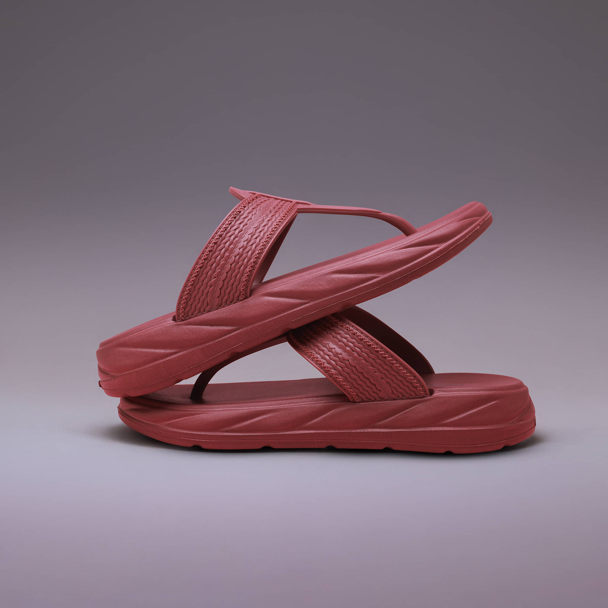     			ASIAN Mauve Women's Flip Flop