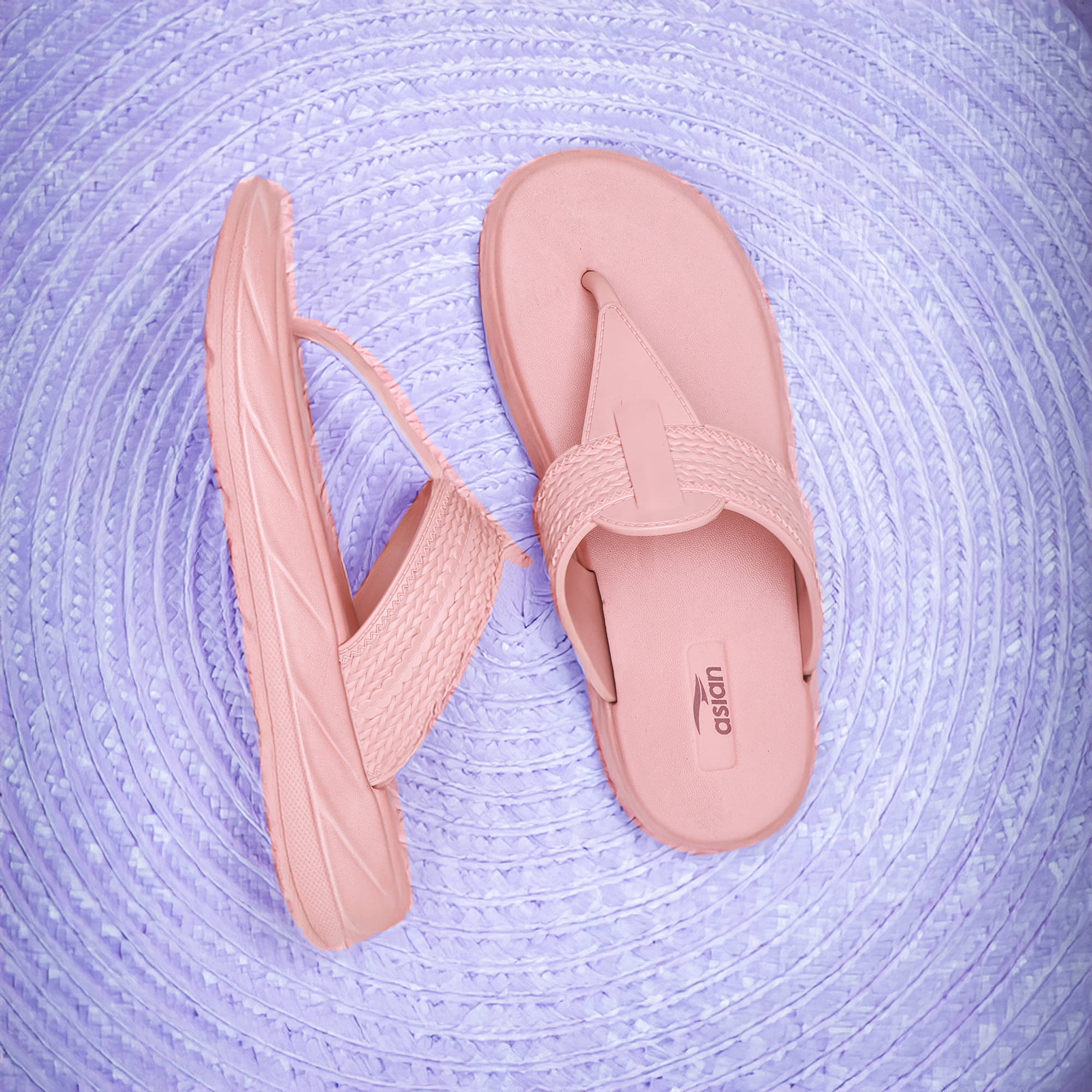     			ASIAN Peach Women's Flip Flop