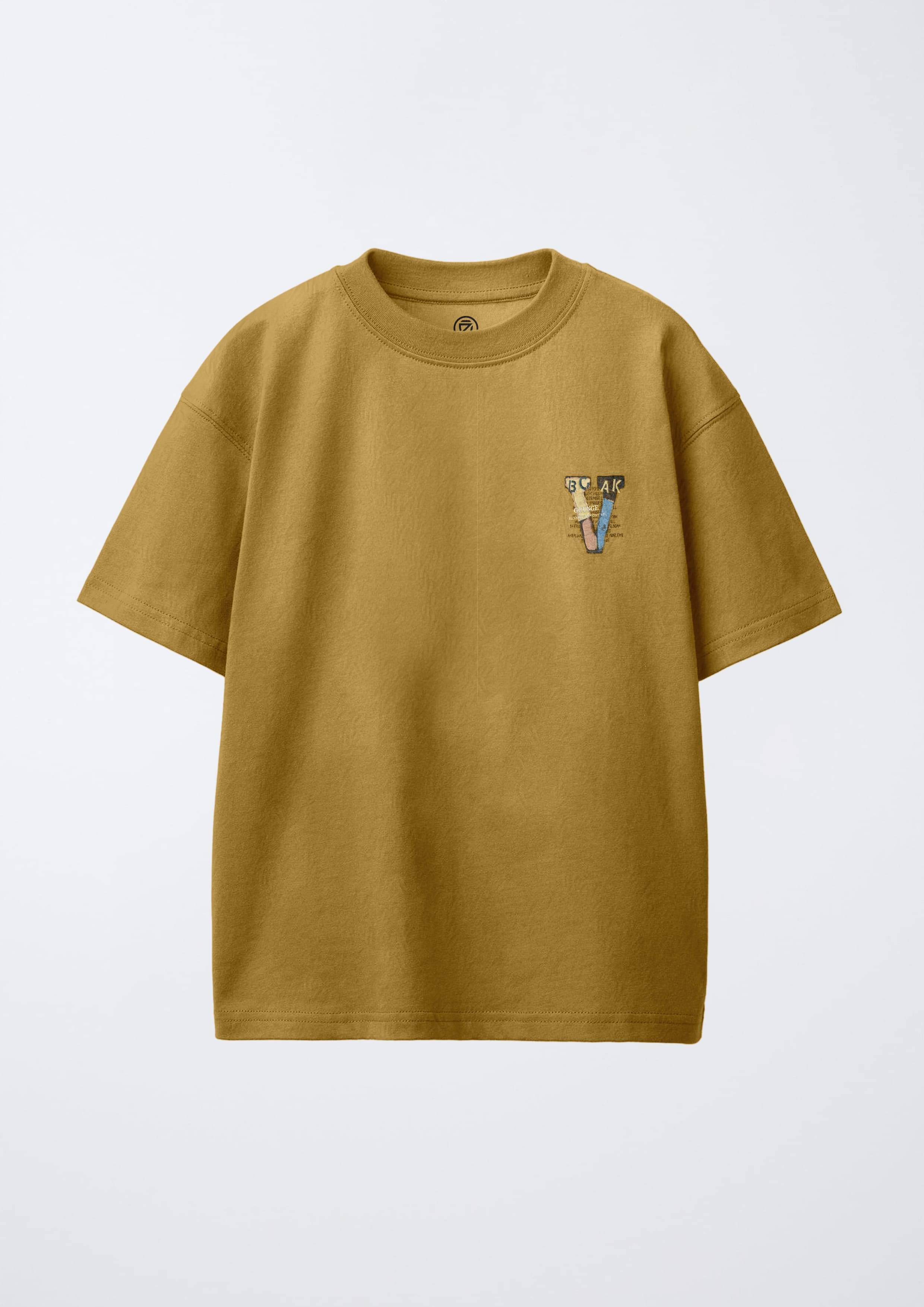     			CODEZ Pack of 1 Boys Cotton Blend T-Shirt ( Beige )