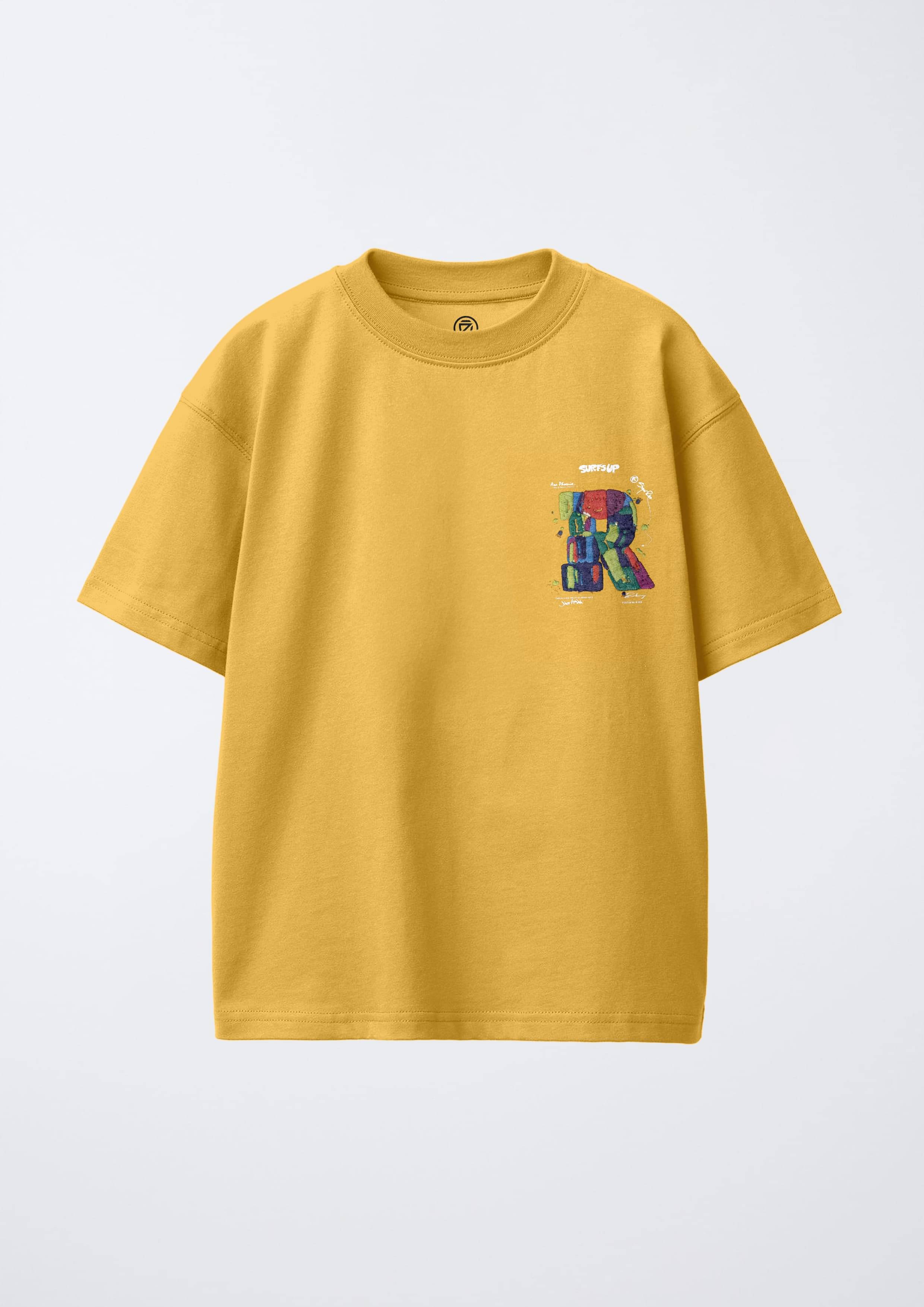     			CODEZ Pack of 1 Boys Cotton Blend T-Shirt ( Yellow )