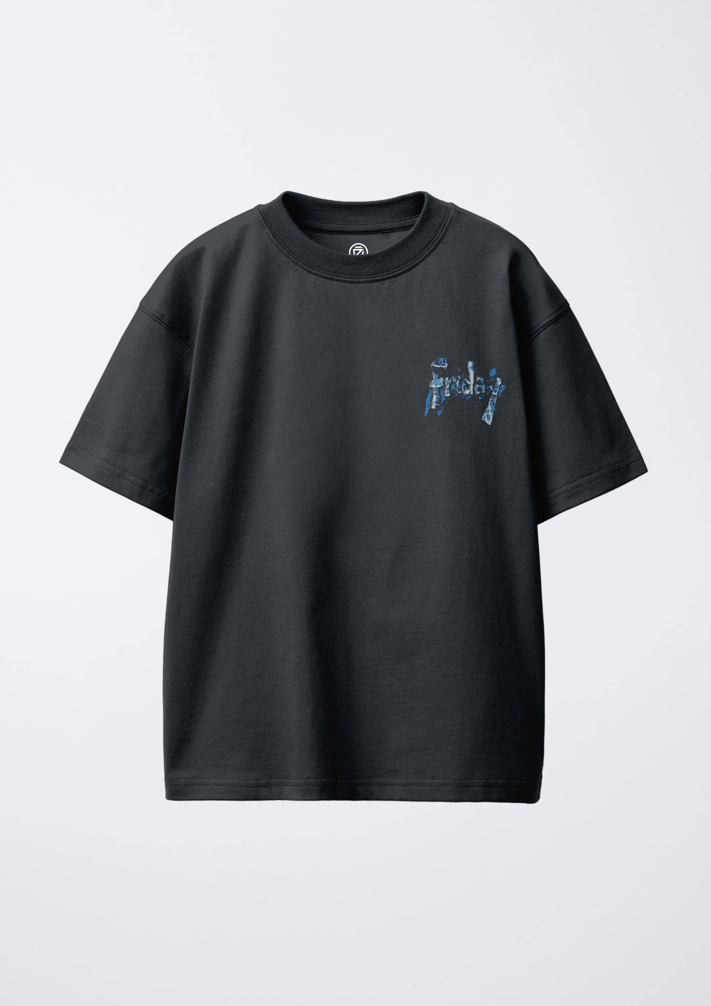    			CODEZ Pack of 1 Boys Cotton Blend T-Shirt ( Charcoal )
