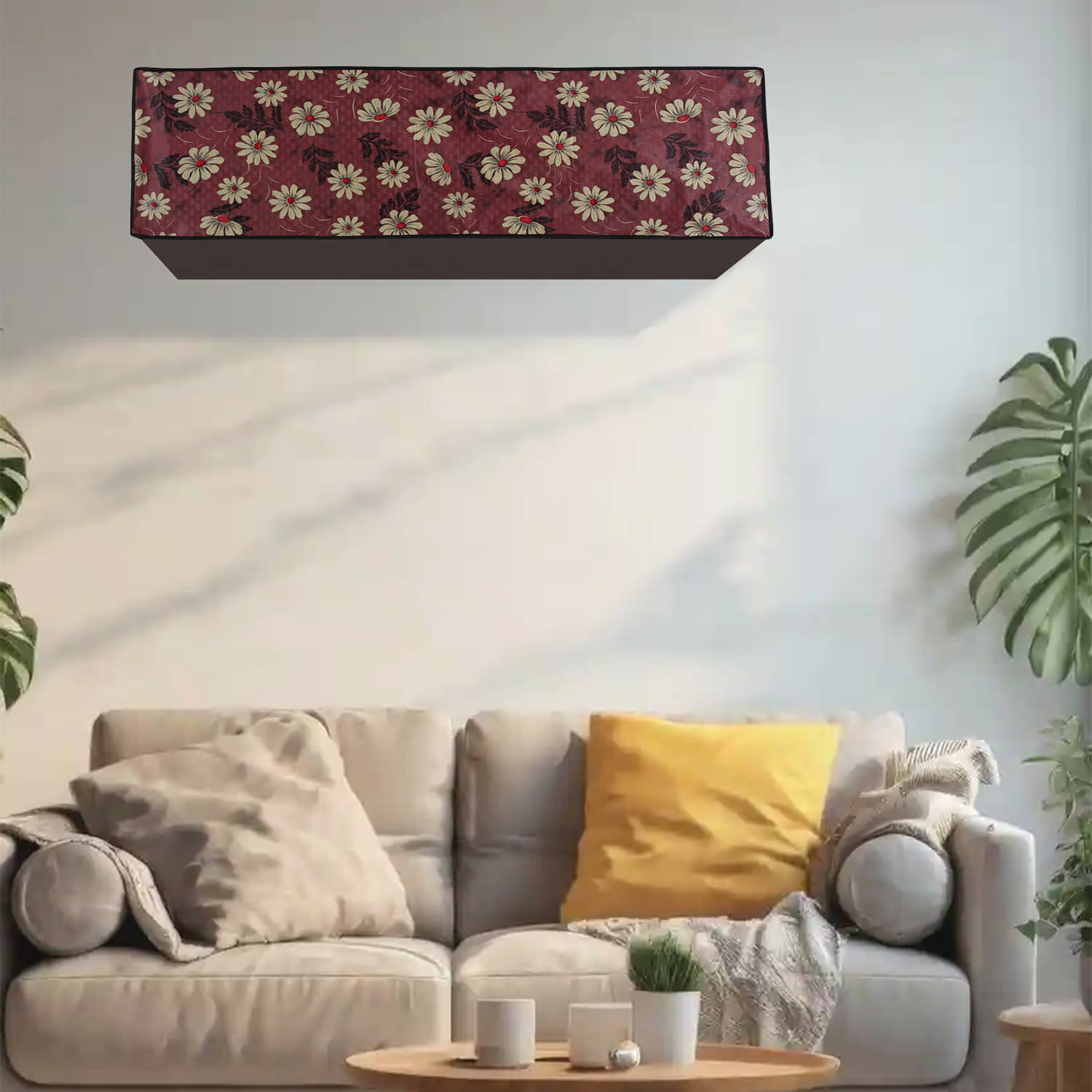     			Dream Care Single PVC Pink AC Cover for 2 Ton Split AC