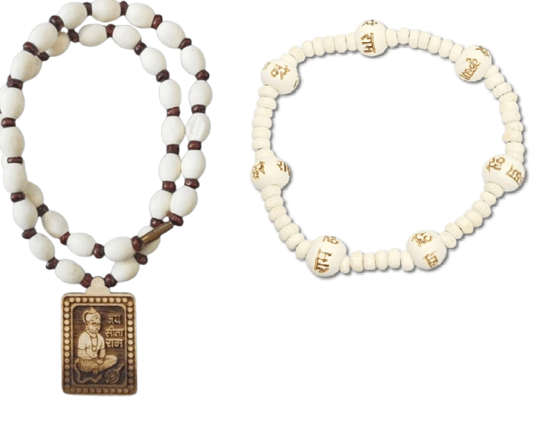     			Foxdean Multicolor Religious Pendant With Chain ( Pack of 2 )