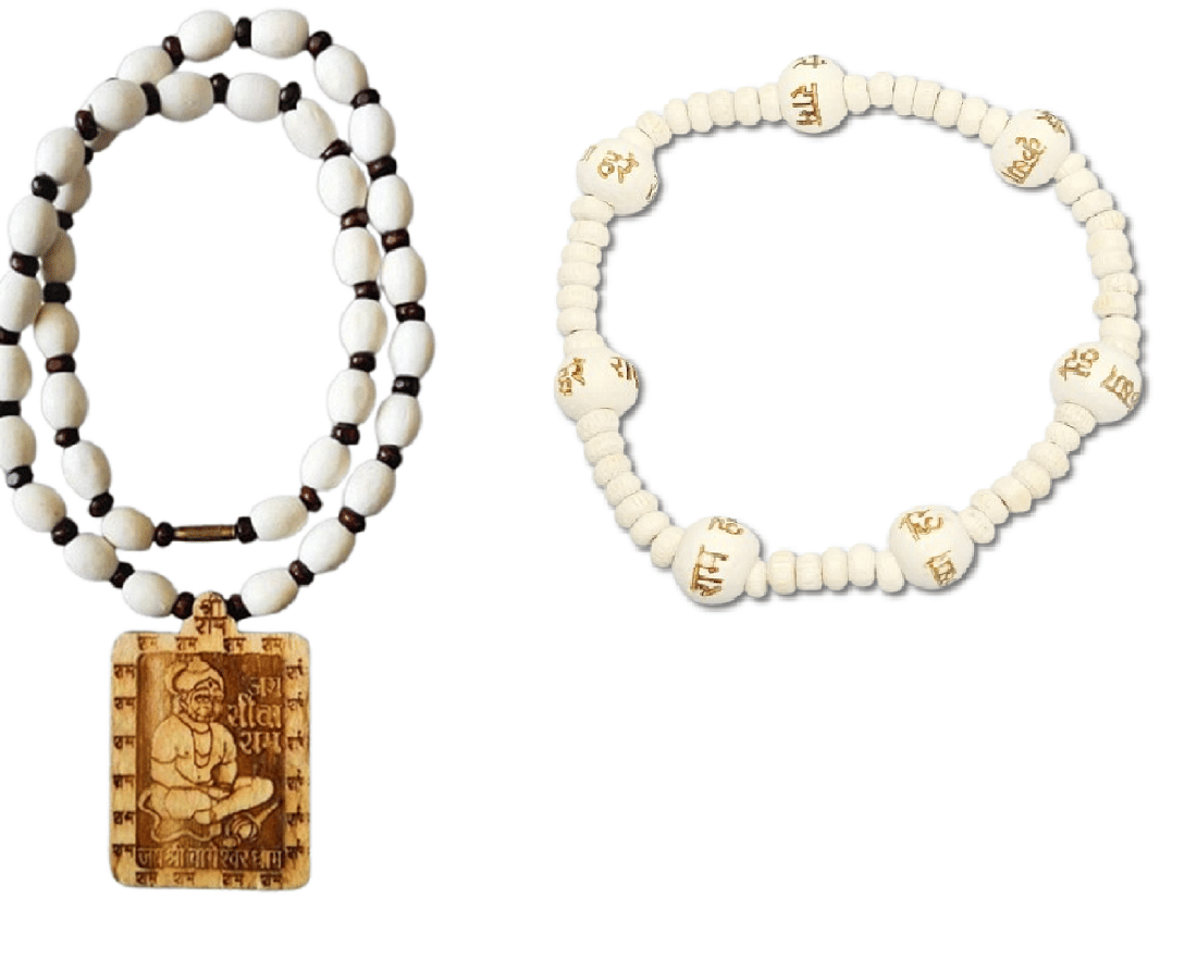     			Foxdean Multicolor Religious Pendant With Chain ( Pack of 2 )
