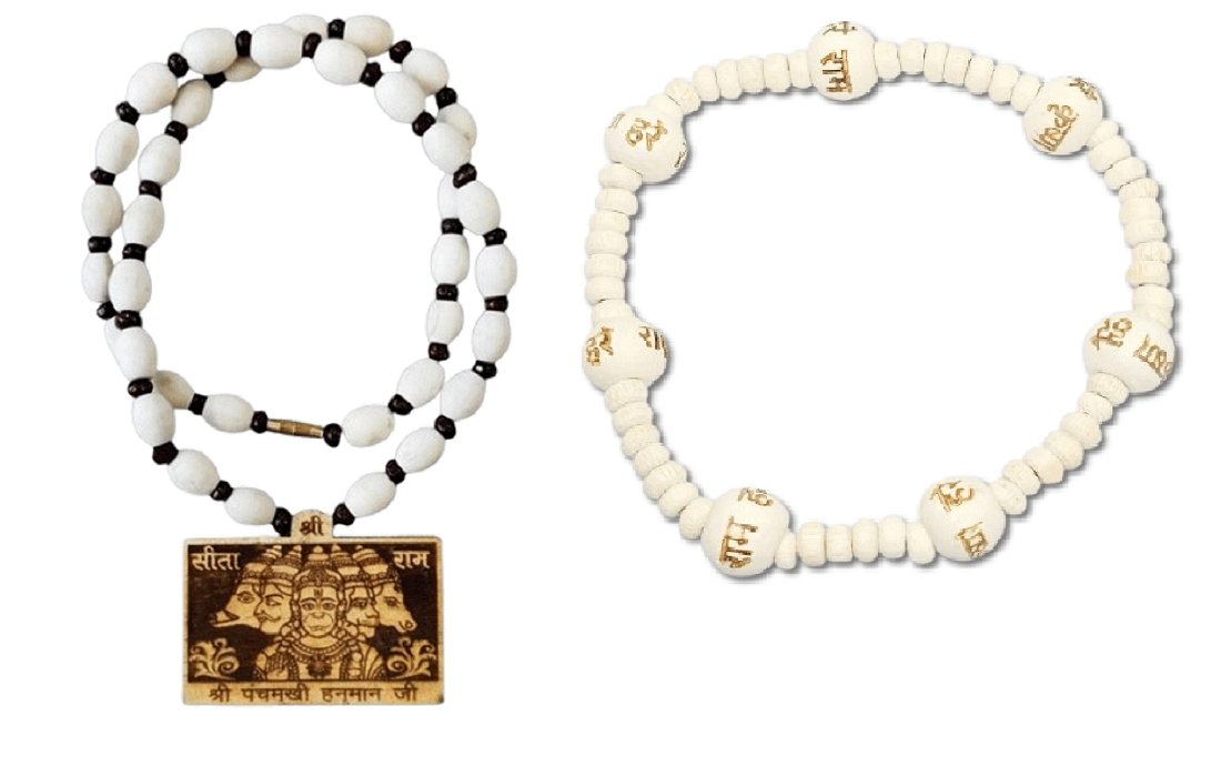     			Foxdean Multicolor Religious Pendant With Chain ( Pack of 2 )