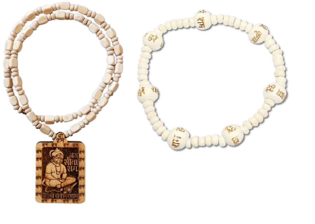     			Foxdean Multicolor Religious Pendant With Chain ( Pack of 2 )