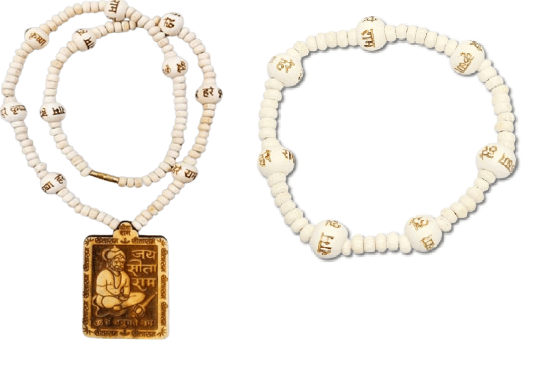     			Foxdean Multicolor Religious Pendant With Chain ( Pack of 2 )