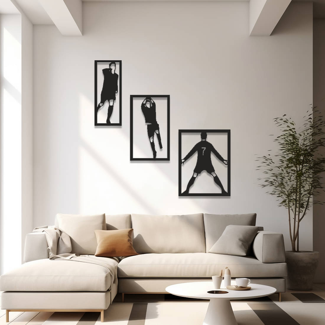     			Ikshaam Sarees Black Wood Party Decor