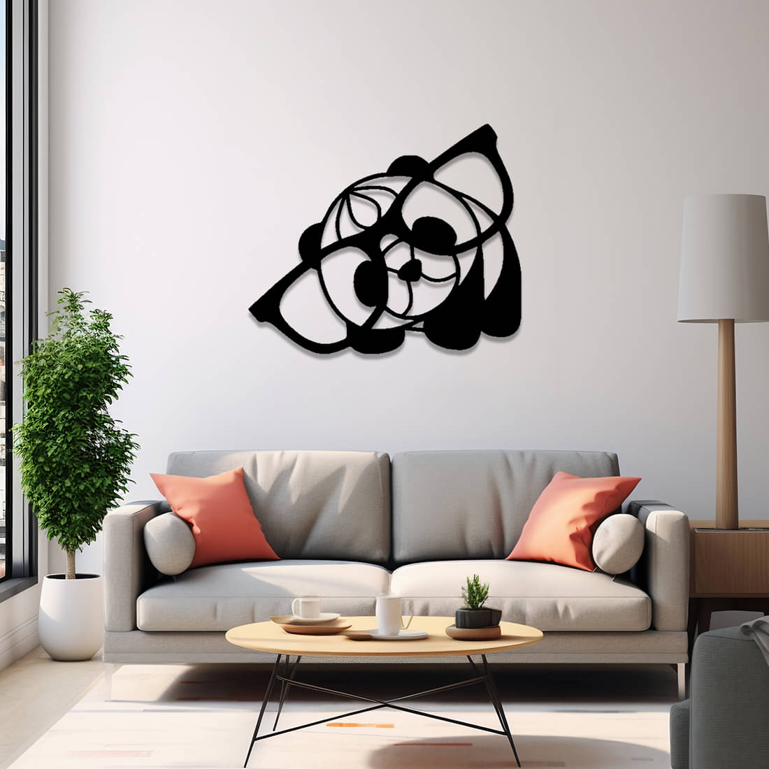     			Ikshaam Sarees Black Wood Party Decor