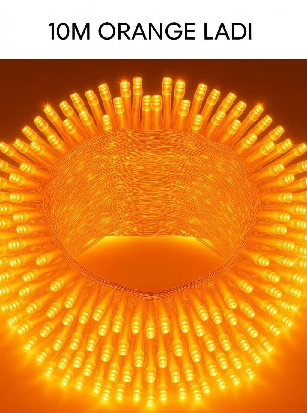     			ZESTRUM Orange 10 Mtr String Light ( Pack of 1 )