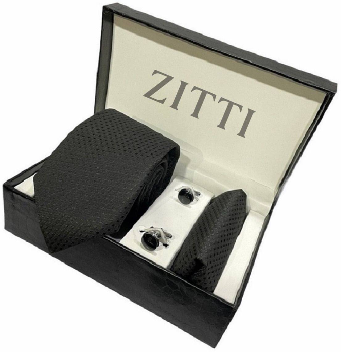 ZITTI Black Printed Silk Combo ZITTI Black Printed Silk Combo