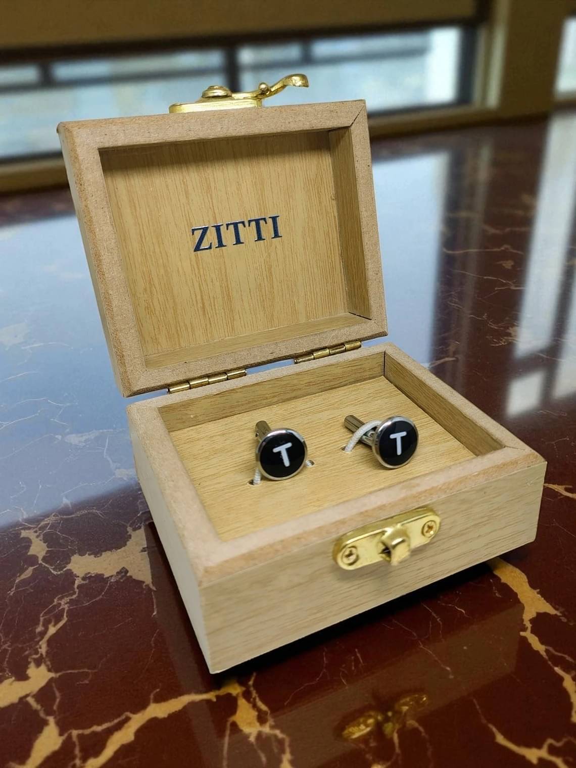     			ZITTI Cufflink Formal Gift Set