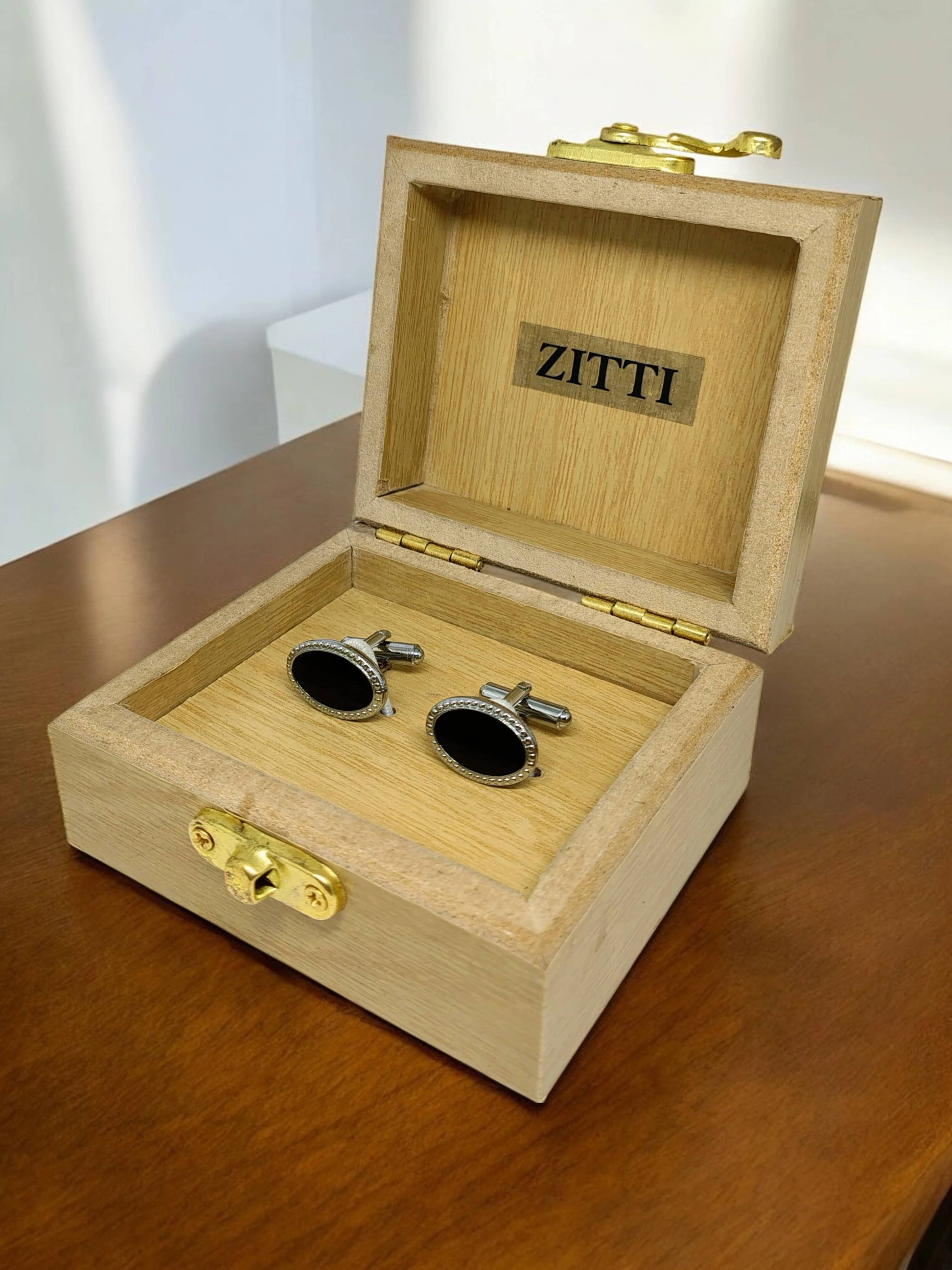     			ZITTI Cufflink Formal Gift Set