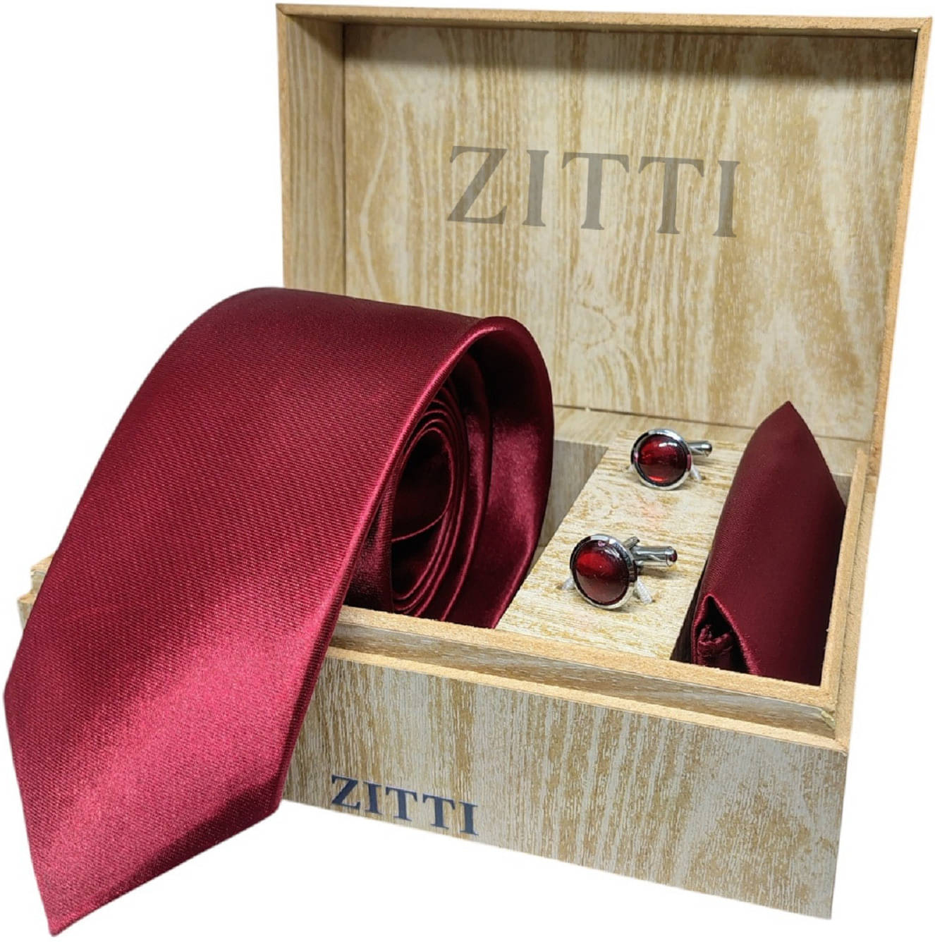     			ZITTI Maroon Plain Silk Combo