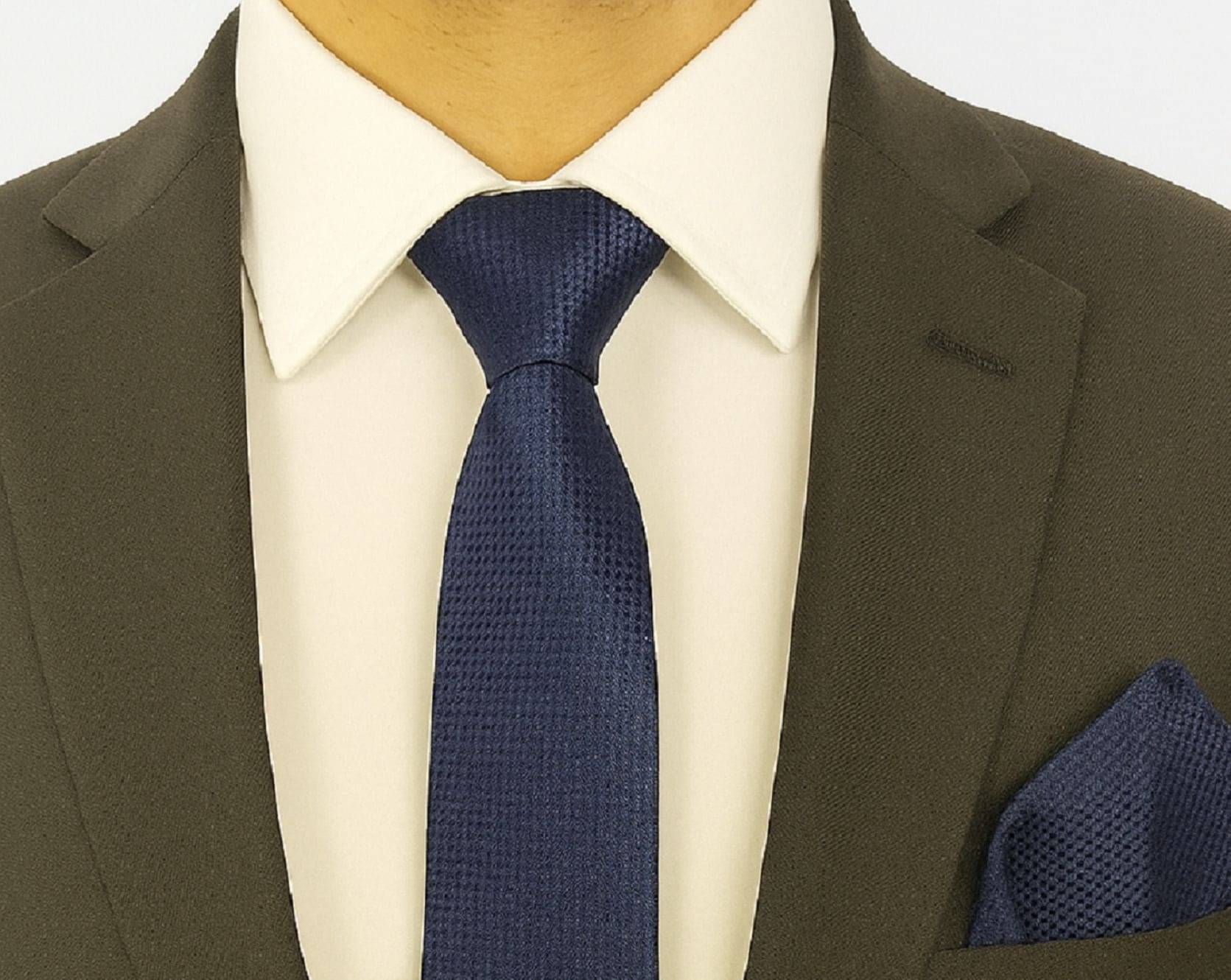     			ZITTI Navy Abstract Silk Combo