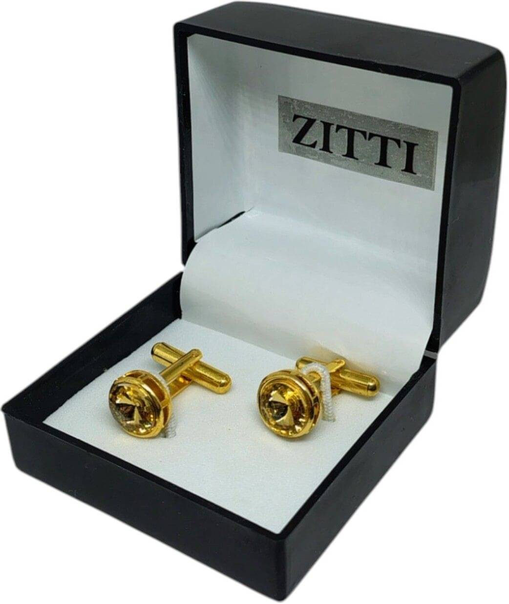     			ZITTI’s 24K Gold Plated Cufflinks