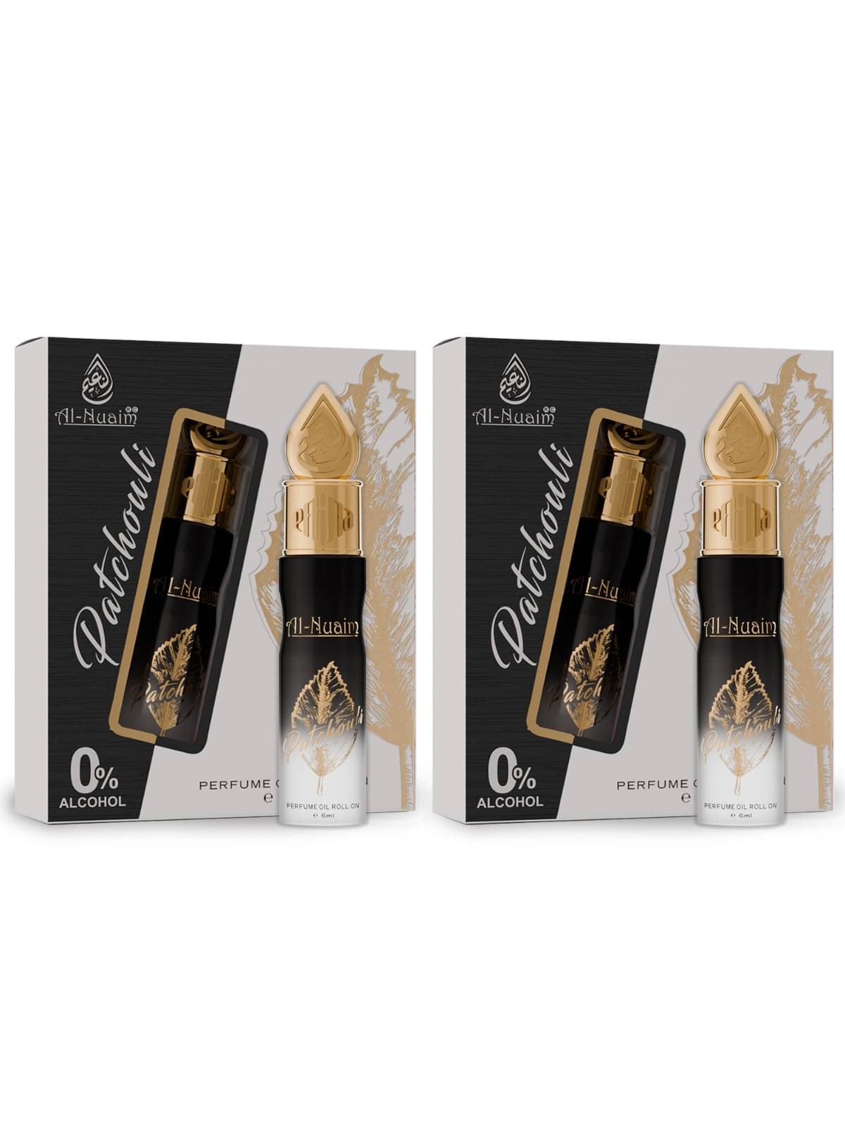     			Al-Nuaim Oud Non- Alcoholic Miniature Attar ( Pack of 2 )