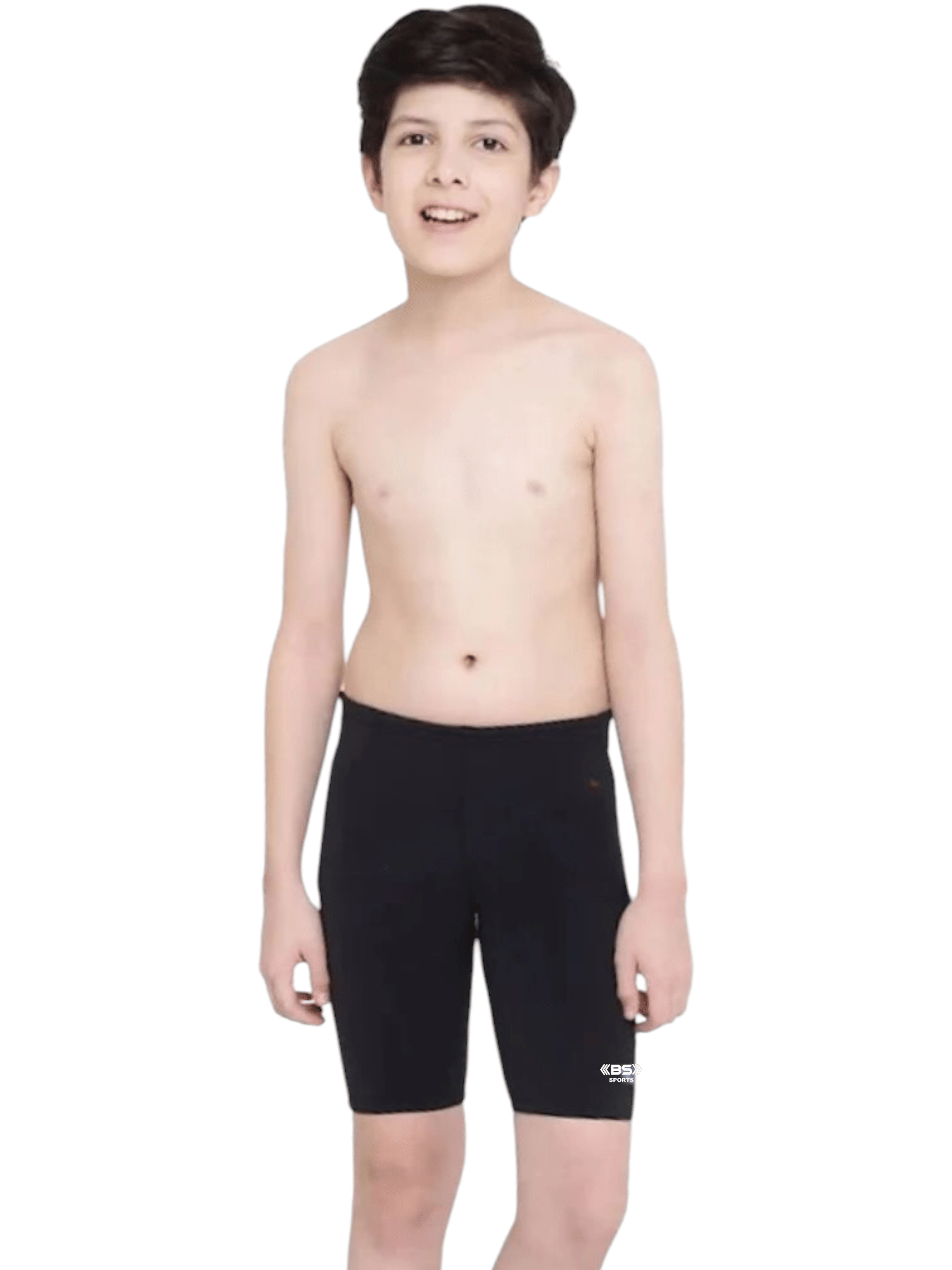    			B.S sports wear Boys Swimming Shorts ( Pack of 1 , Navy Blue )