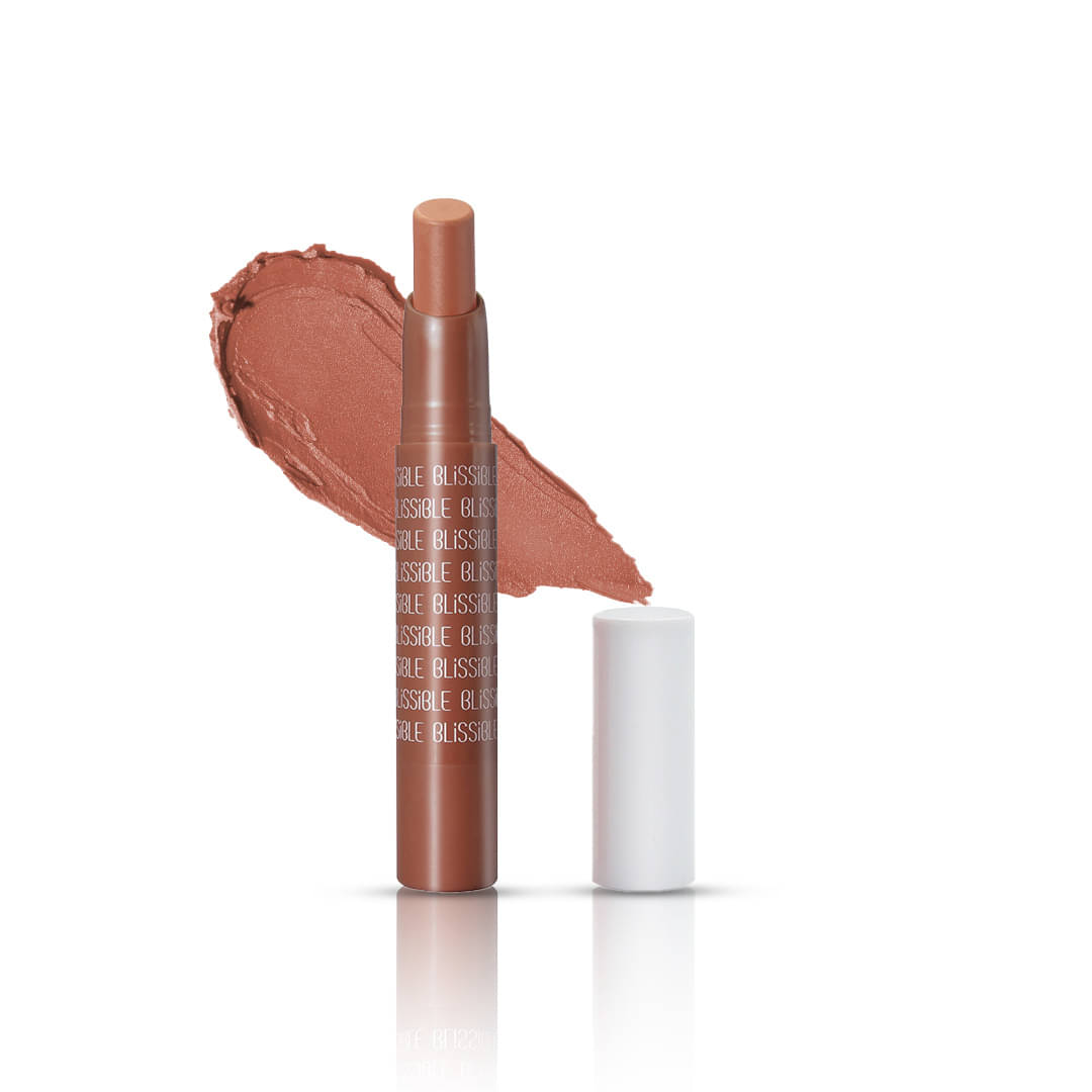     			BLISSIBLE Ruby Red Matte Waterproof Crayon Lipstick ( Pack of 1 )