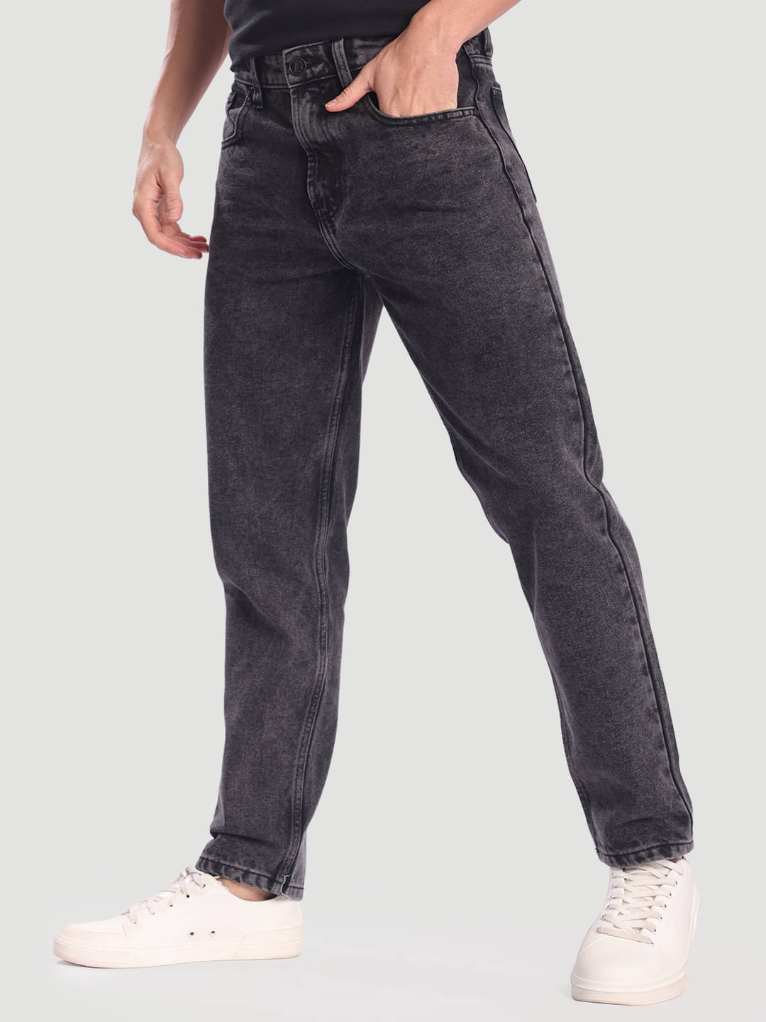     			Bene Kleed Regular Fit Clean Look Men's Jeans - Black ( Pack of 1 )