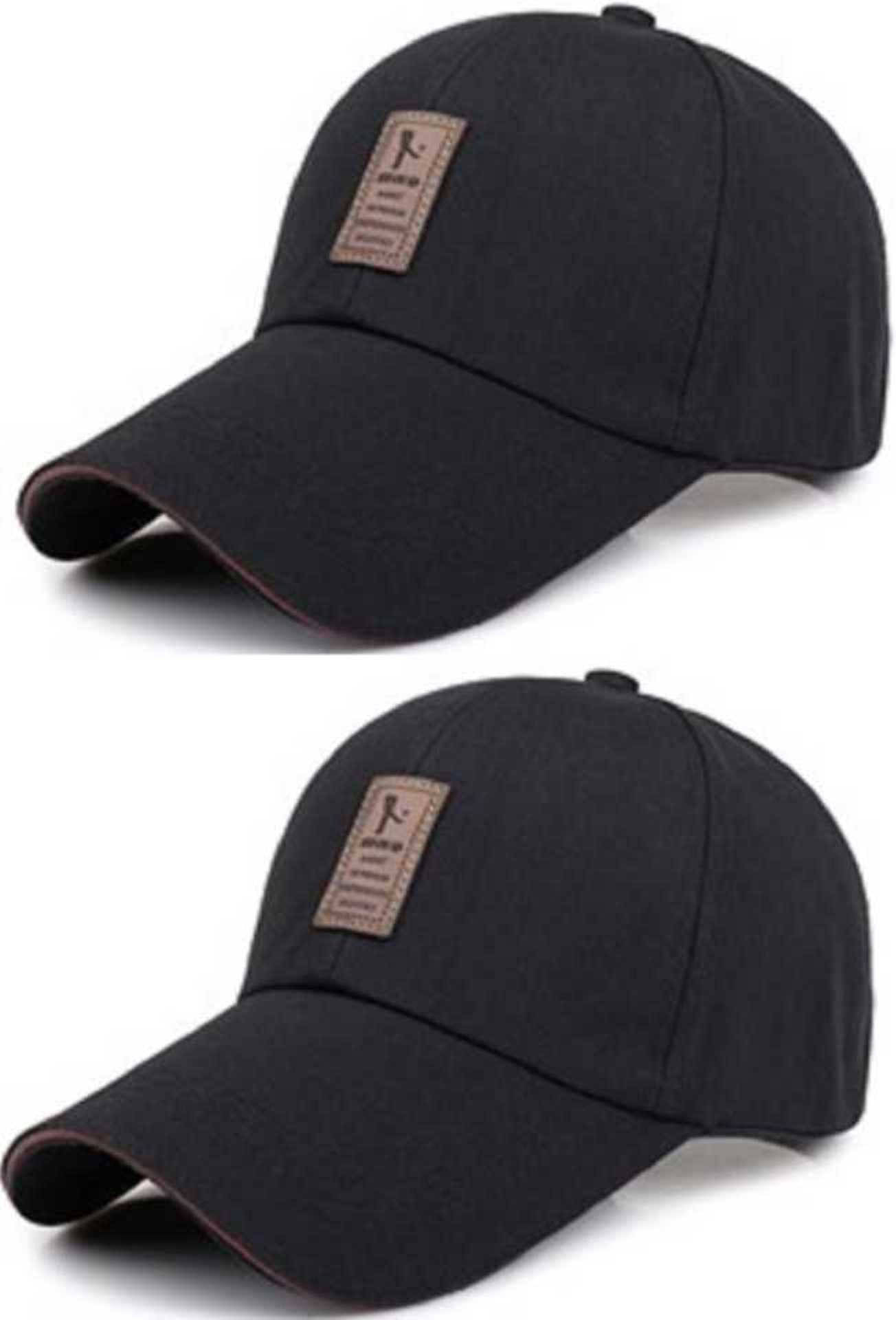     			Bolax Black Cotton Women's Cap ( Pack of 2 )