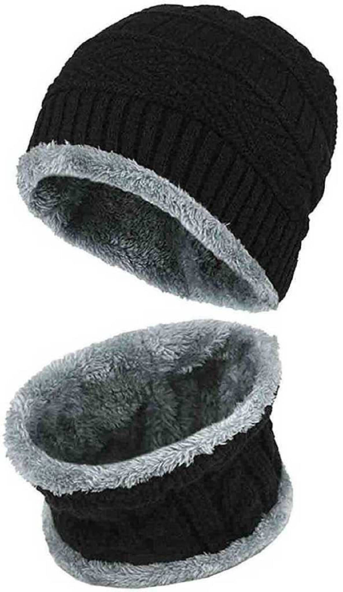     			Bolax Black Woollen Women's Cap ( Pack of 1 )