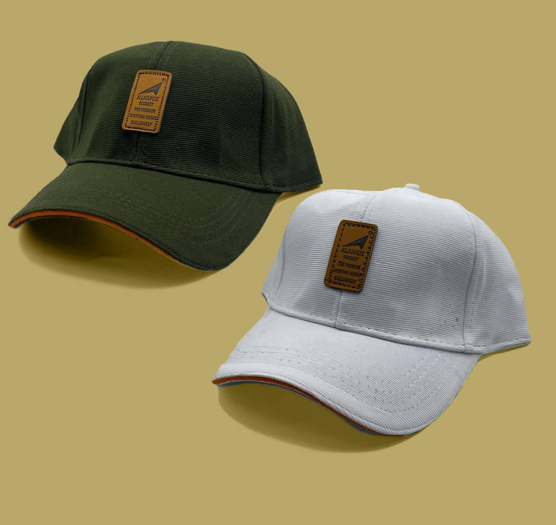 Bolax Green Cotton Blend Women's Cap ( Pack of 2 ) Bolax Green Cotton Blend Women's Cap ( Pack of 2 )