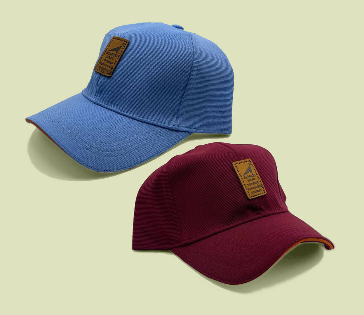     			Bolax Light Blue Cotton Blend Women's Cap ( Pack of 2 )