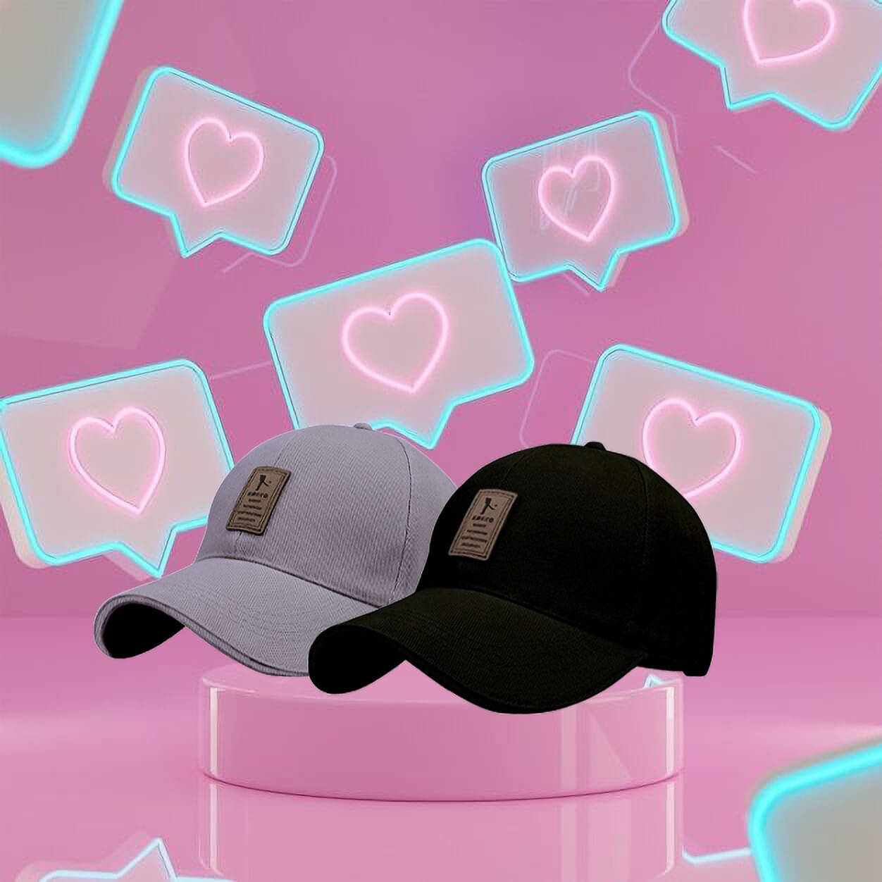 Bolax Multicolor Cotton Blend Women's Cap ( Pack of 2 )     			Bolax Multicolor Cotton Blend Women's Cap ( Pack of 2 )