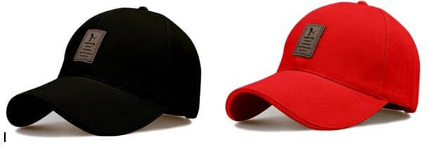 Bolax Multicolor Cotton Women's Cap ( Pack of 2 )
