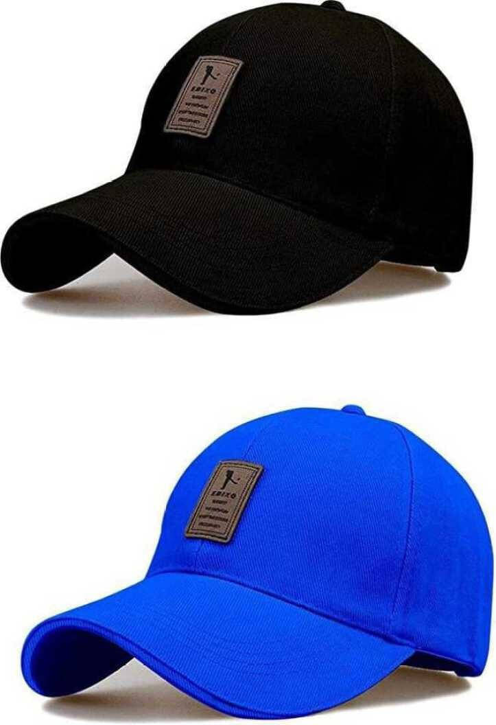     			Bolax Multicolor Cotton Women's Cap ( Pack of 2 )