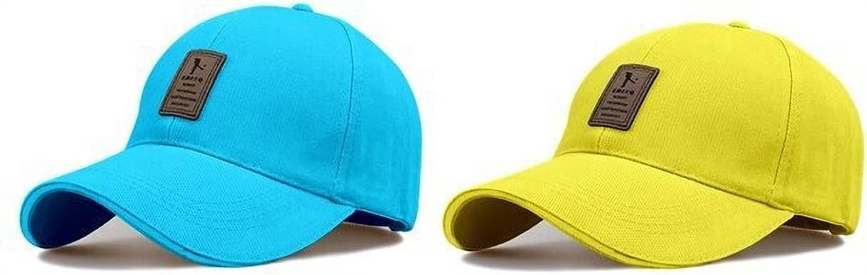     			Bolax Multicolor Cotton Women's Cap ( Pack of 2 )