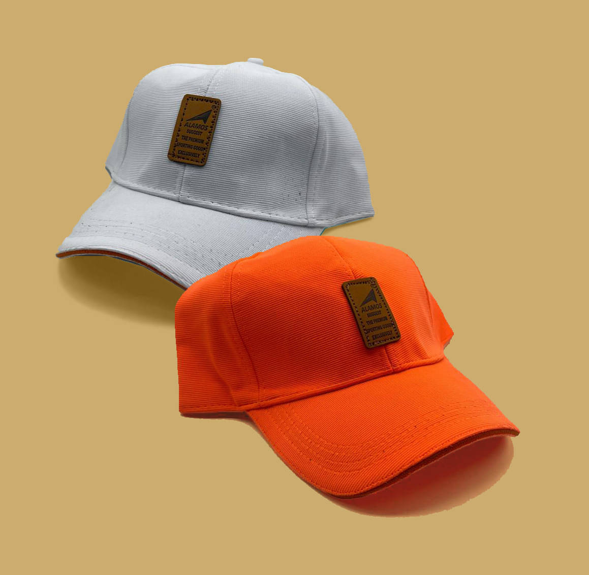 Bolax Orange Cotton Blend Women's Cap ( Pack of 2 )     			Bolax Orange Cotton Blend Women's Cap ( Pack of 2 )
