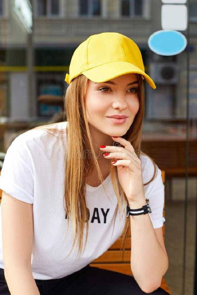 Bolax Yellow Cotton Blend Women's Cap ( Pack of 1 )     			Bolax Yellow Cotton Blend Women's Cap ( Pack of 1 )