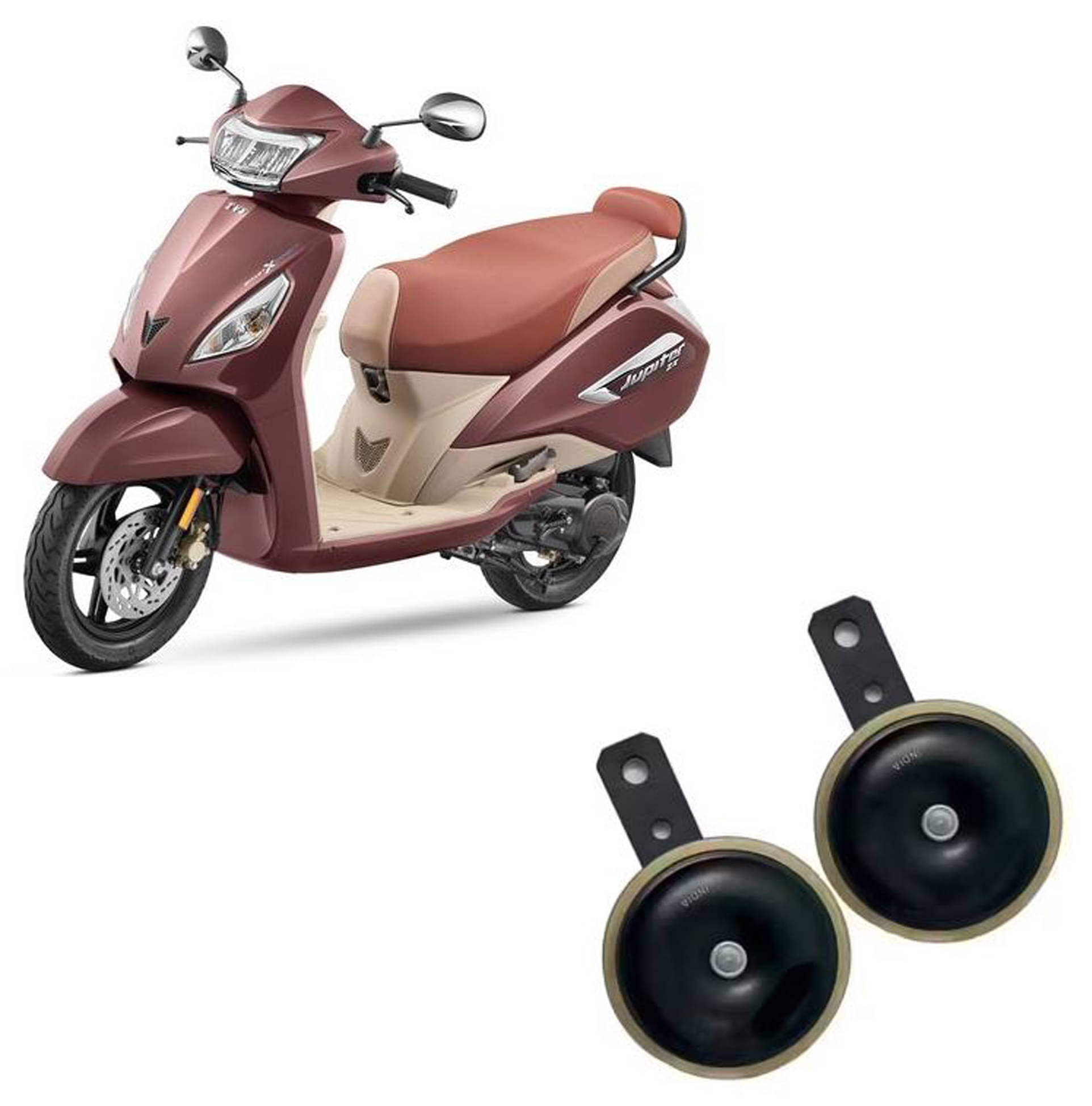 CREATOR Horn For Two Wheelers Only - Set of 2 (High & Low Tone) CREATOR Horn For Two Wheelers Only - Set of 2 (High & Low Tone)