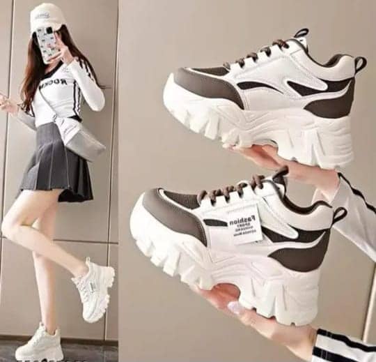 Densu Brown Women's Sneakers - Casual Shoes | Buy online on ZillyBuy