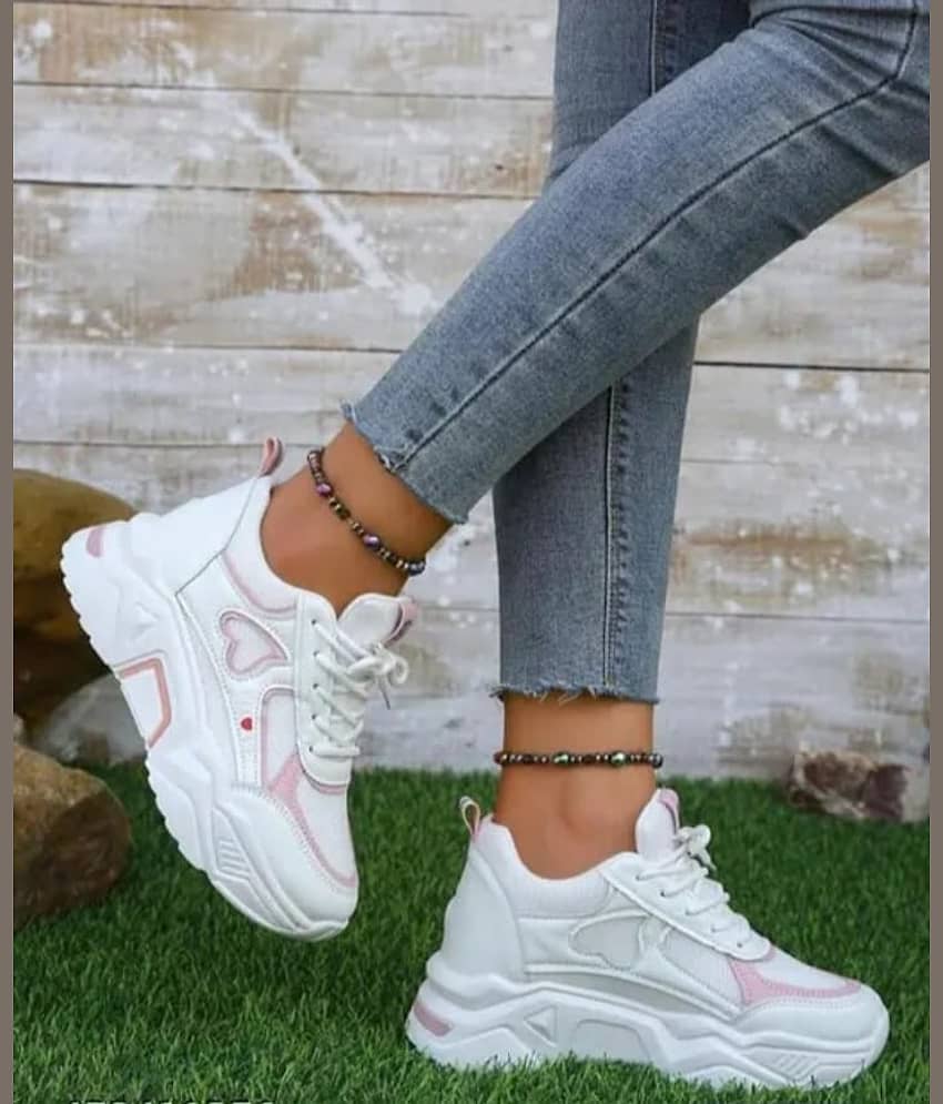 Densu Pink Women's Sneakers - Casual Shoes | Buy online on ZillyBuy