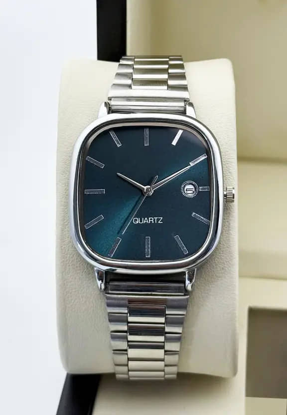 EEWHI Silver Stainless Steel Analog Men's Watch