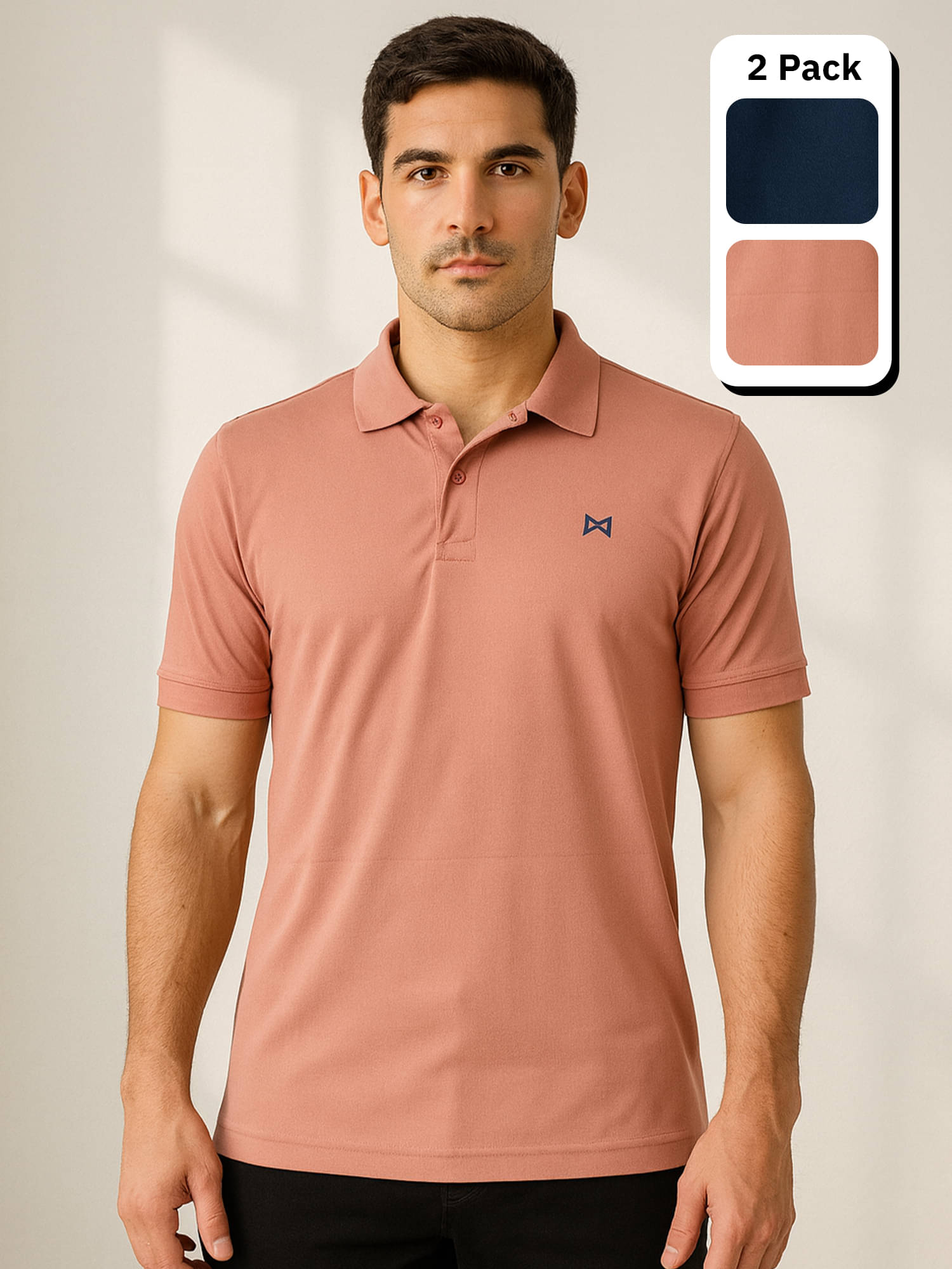 Force NXT Multicolor Polyester Regular Fit Men's Sports Polo T-Shirt ( Pack of 2 ) Force NXT Multicolor Polyester Regular Fit Men's Sports Polo T-Shirt ( Pack of 2 )