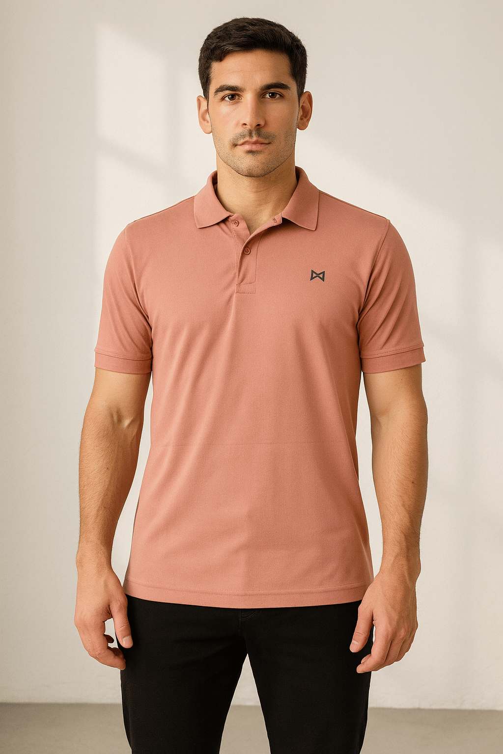 Force NXT Pink Polyester Regular Fit Men's Sports Polo T-Shirt ( Pack of 1 ) Force NXT Pink Polyester Regular Fit Men's Sports Polo T-Shirt ( Pack of 1 )