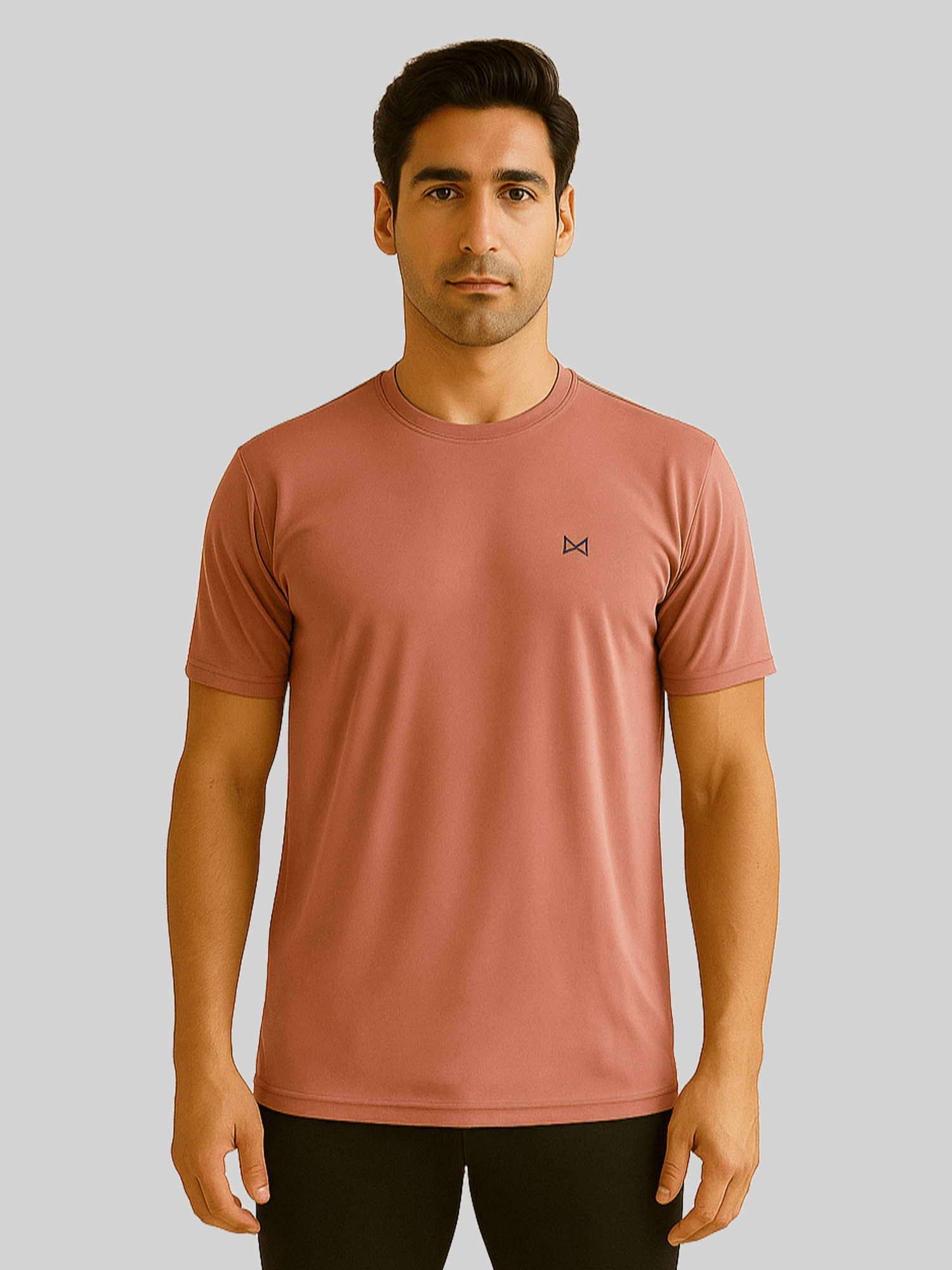     			Force NXT Pink Polyester Regular Fit Men's Sports T-Shirt ( Pack of 1 )