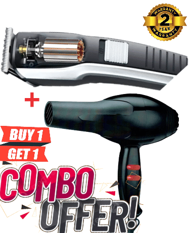     			GENRIC 01 AT538 TRIMMER Multicolor Cordless Beard Trimmer With 90 minutes Runtime