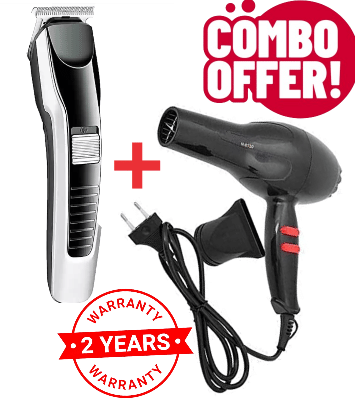     			GENRIC 01 AT538 TRIMMER Multicolor Cordless Beard Trimmer With 90 minutes Runtime
